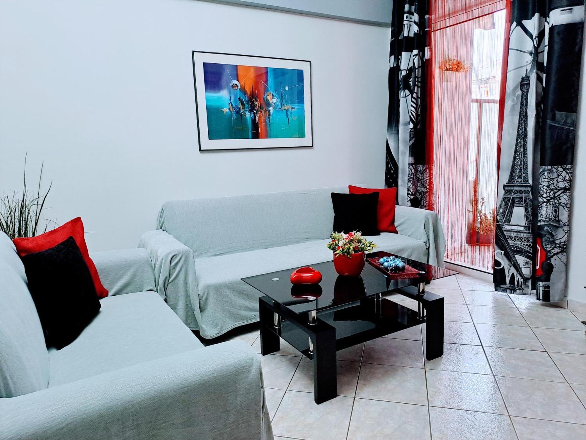 Bright Apartment In Nea Palatia • Oropos מראה חיצוני תמונה