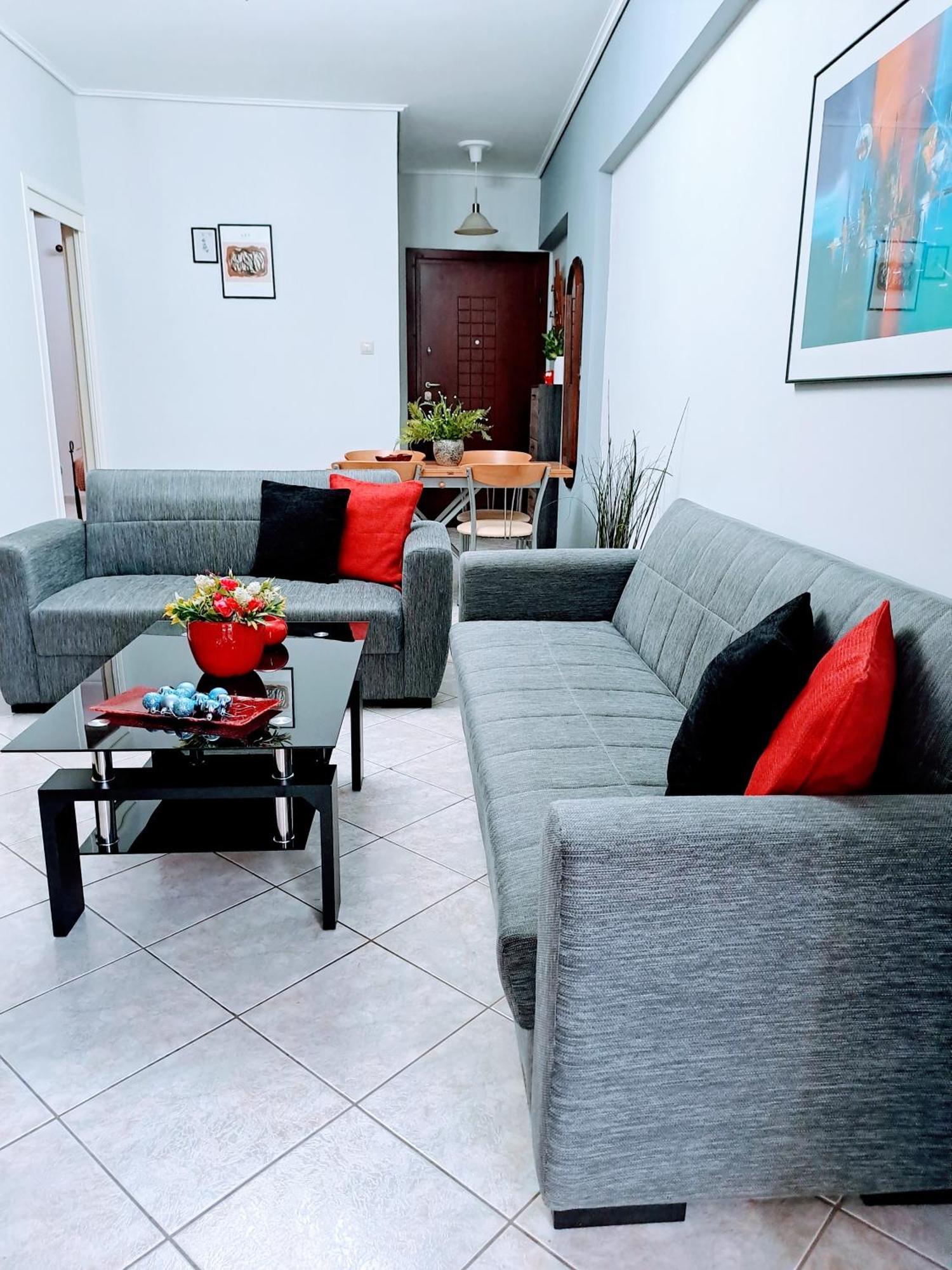 Bright Apartment In Nea Palatia • Oropos מראה חיצוני תמונה